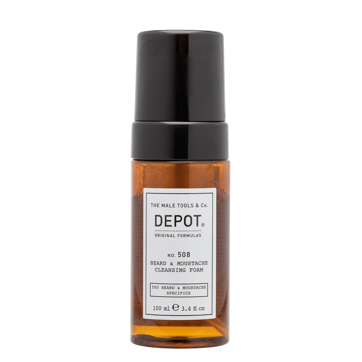 508 BEARD & MOUSTACHE CLEANSING FOAM